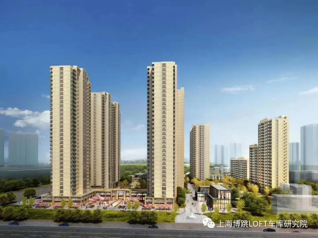 淮安采用了LOFT车库武汉当代集团春风十里项目现已结构封顶！